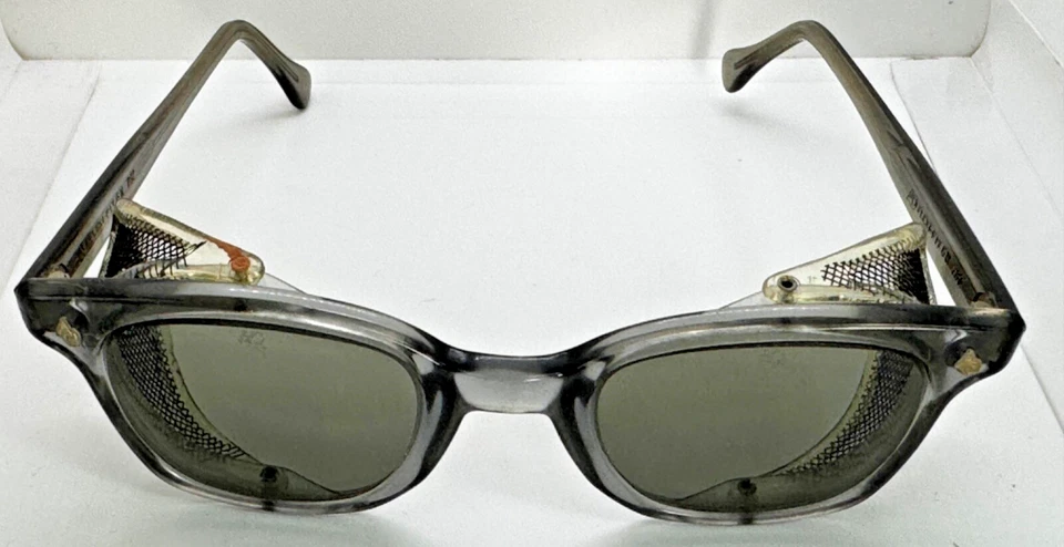 American Optical Vintage FLEXI FIT 6M Z87 Safety Glasses Screen side protection - Image 2 of 4