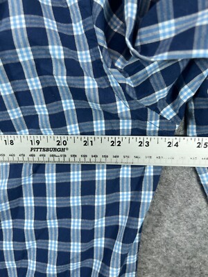 Amazon Essentials Dress Shirt Mens Large Blue Plaid Button Up Long Sleeve Work | eBay Amazon Essentials Dress Shirt Mens Large Blue Plaid Button Up Long Sleeve Work | eBay