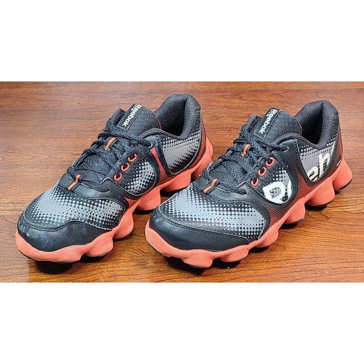 Reebok Kids Unisex ATV19 Sonic Rush Black/China Red/Swag Orange