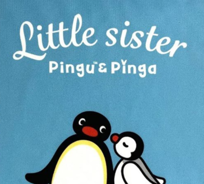 Pingu Multi Cloth (Pingu & Pinga) Japan Limited Penguin Animation