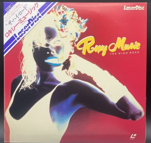 VELAZQUEZ ベラスケス　英語版 Laserdisc LD - Roxy Music the High Road - Japan W/Obi