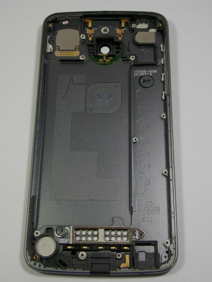 Cubierta de batería trasera Motorola MOTO Z2 Play XT1710-02 Verizon Phone OEM #133-C Foto 2 de 4