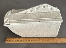 1953 HOENIG OF CALIFORNIA SPECKLED GEOMETRIC CIGARETTE BOX #939 VINTAGE