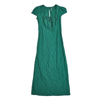 knee length dresses for ladies Free People Sweet Nothings Midi Dress Blue Vista Combo / Xs