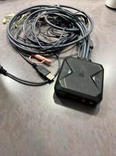 IOGEAR 2-Port 4K USB DisplayPort Cable KVM Switch - GCS52DP Used