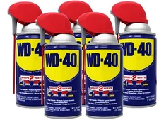 WD-40 Original Formula with Smart Straw Sprays 2 Ways 8 OZ 5 Pack