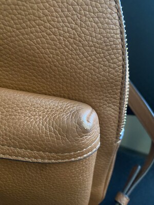 Tory Burch Thea Mini Backpack Tan Leather Bag Thea Mini Backpack Tory Burch Thea Mini Backpack Womens  main image 3