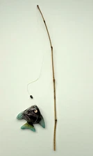 Vintage Barbie Doll 1960s Mattel Picnic Set #967 FISHING POLE ONLY, PLEASE READ,