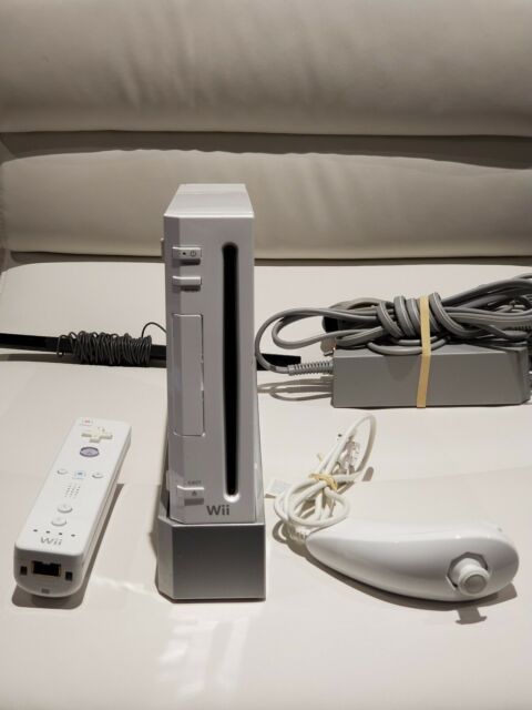 Nintendo Wii White Console Ntsc For Sale Online Ebay