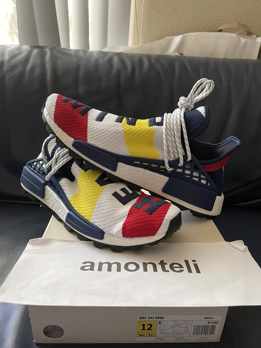 Buiten huichelarij formaat BRAND NEW ADIDAS PHARRELL WILLIAMS X BBC NMD HU BB9544 - SIZE 12  191525116144 | eBay