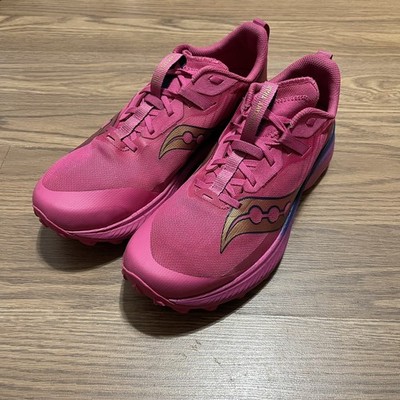 Saucony Endorphin Edge Trail Running Shoe - Men s Size 11.5 Prospect Quartz Rose