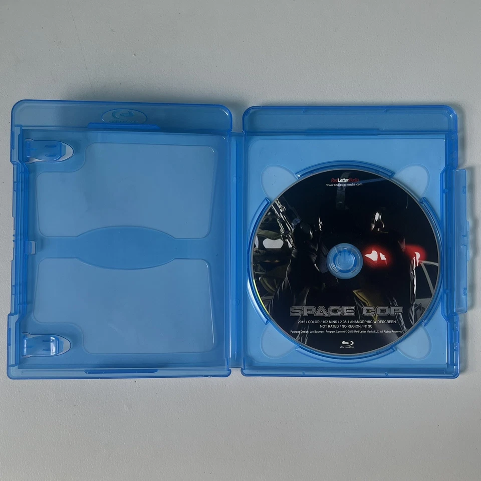 Space Cop Blu-ray 2015 Red Letter Media RLM Rich Evans Mike Stoklasa Jay Bauman - Image 2 of 4