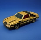 1983 Matchbox Lock Ups Diecast Mustang Lockups Vintage Car Loose Gold Kidco