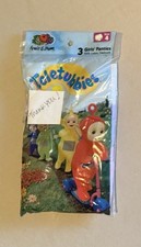 Vintage Fruit Of The Loom Teletubbies Girl Panties, Size 4, NIP, 3 Pack
