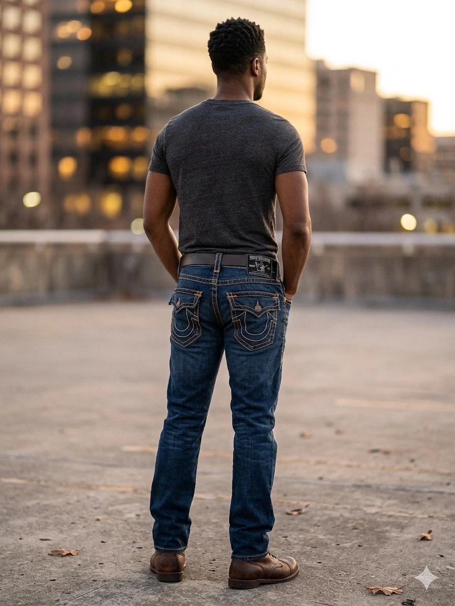 Preços baixos em True Religion Joey Super T jeans para Homens | eBay