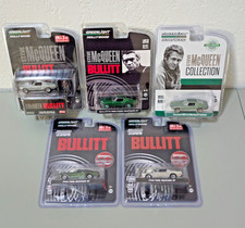 Greenlight Hollywood Steve McQueen Bullitt 1968 Ford Mustang GT Lot of 5