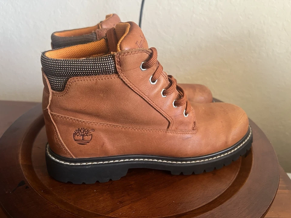 Botas Timberland Talla 10 M Ellendale Medio Cuero Con Cordones Senderismo Gorpcore Chukka Foto 2 de 4