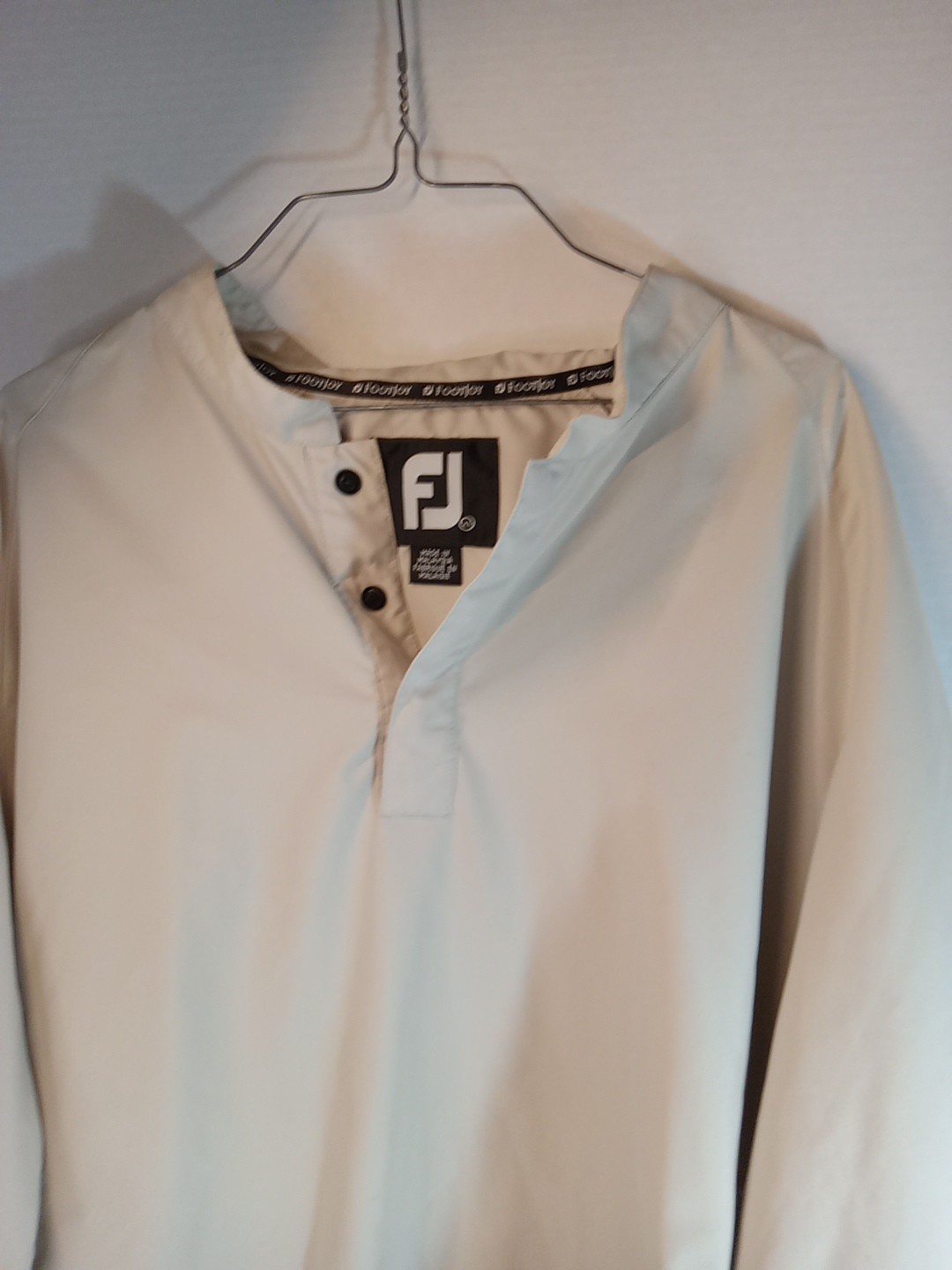 FootJoy Jacket Quarter Snap Button Pullover Windb… - image 2