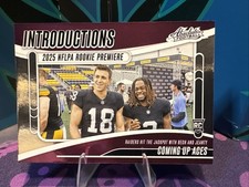 Bech Jeanty 2025 Panini Absolute Introductions Coming Up Aces Green 21/25