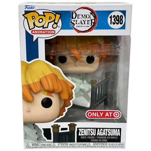 Funko POP Zenitsu Agatsuma #1398 Vinyl Figure Demon Slayer Target Exclusive New