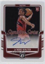 2024-25 Panini Donruss Optic Signature Series Ja'Kobe Walter #SS-JAK Auto g9t