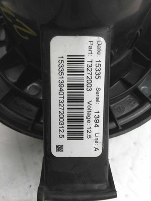 Used HVAC Blower Motor fits: 2009 Chevrolet Silverado 1500 pickup w/AC Crew Cab