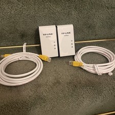 TP-Link AV500 Powerline Adapter with AC Pass-Through TL-PA411, Pair of Plugs