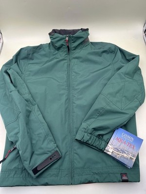 B7 Canson  1995 Herrenjacke sportliche Wind Jacke Aqua-Tex grün Größe 50