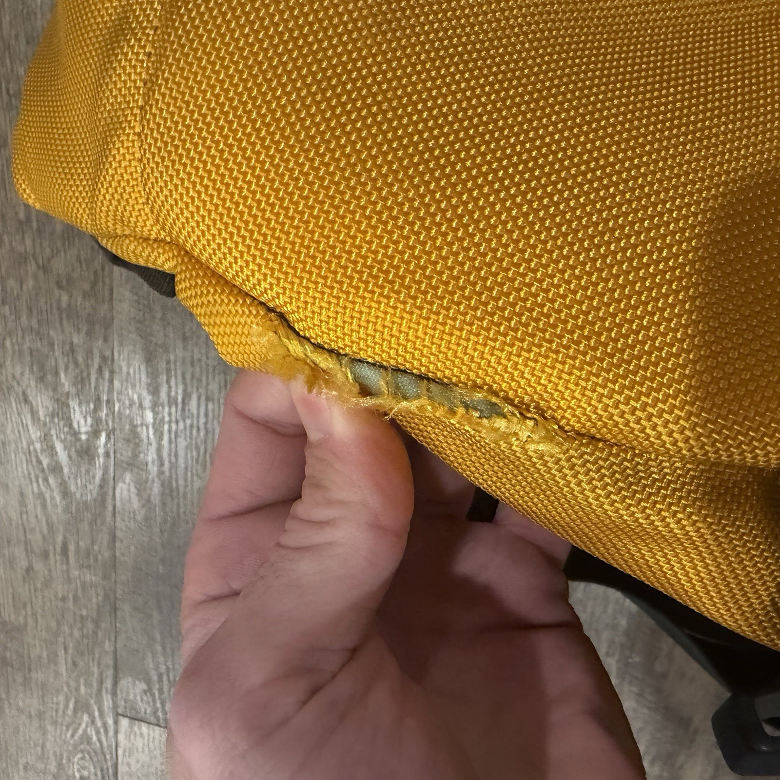 Vintage Patagonia Half Mass Messenger Bag - Yellow USA Made Satchel thumbnail 9