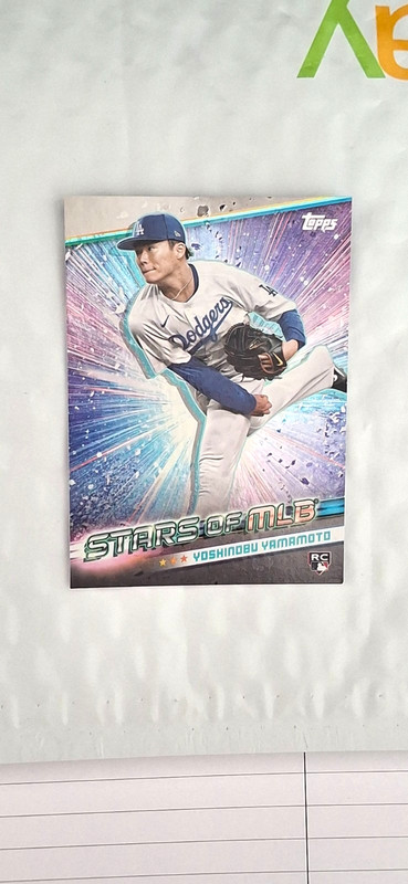 2024 Topps Stars of MLB  Yoshinobu Yamamoto  # SMLB 57 - NICE CARD - NRMNT/MINT