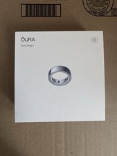 Oura Ring 4 Silver - Size 10 - NEW-