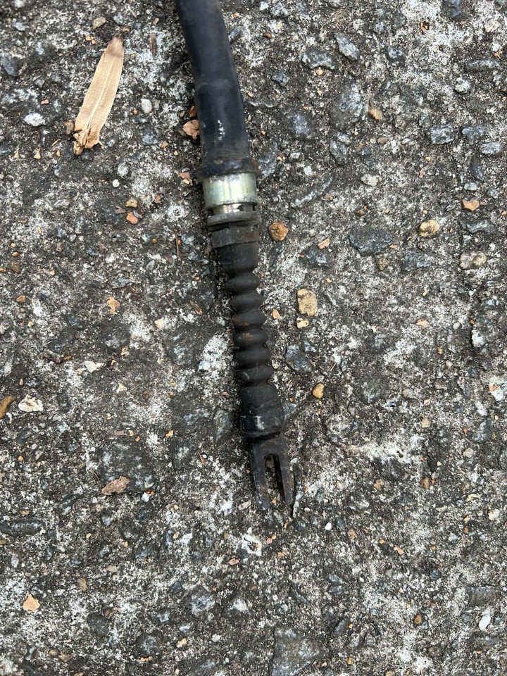 Cabo de freio de estacionamento Acura Integra freio de emergência motorista esquerdo 1994-2001 fabricante de equipamento original - Imagem 3 de 4