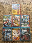 Nintendo Wii U Game Lot Mario Just Dance Gold ZombiU Lego *MANUALS INCLUDED*