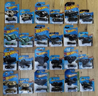 Hotwheels Batman Konvolut kurze und große Combos x 24 Autos neu und versiegelt Batmobile