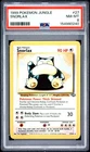 1999 POKEMON JUNGLE #27 SNORLAX PSA 8