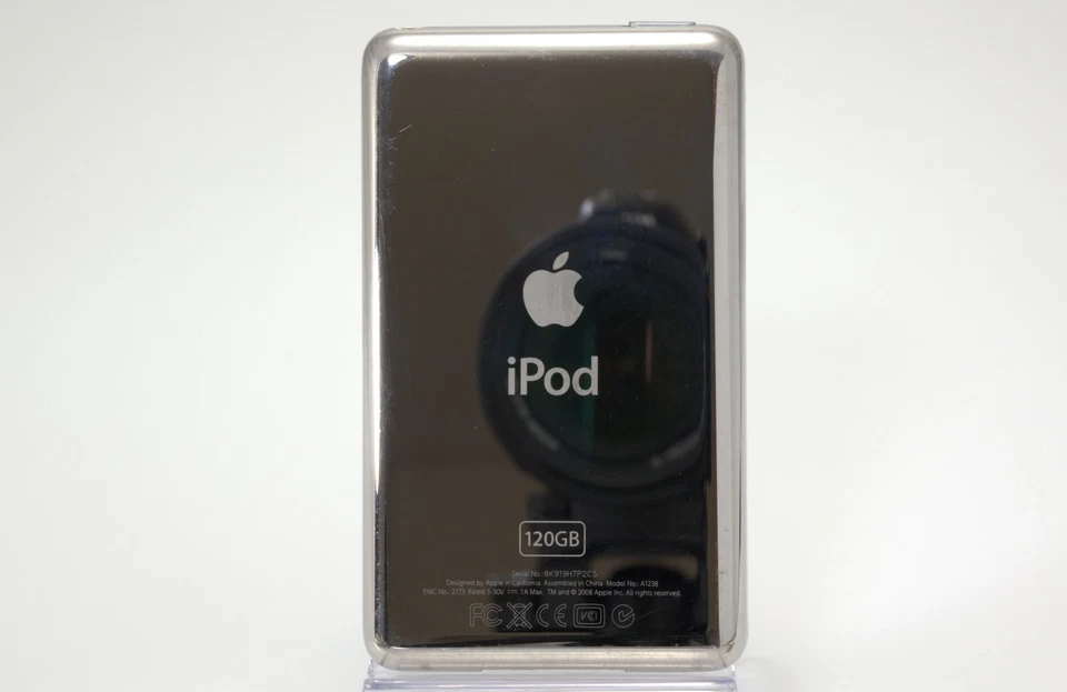 Apple iPod Classic 120GB Silber MB565J/A A1238 6,5.Gen Japan Gebraucht Neuwertig - Bild 4 von 4