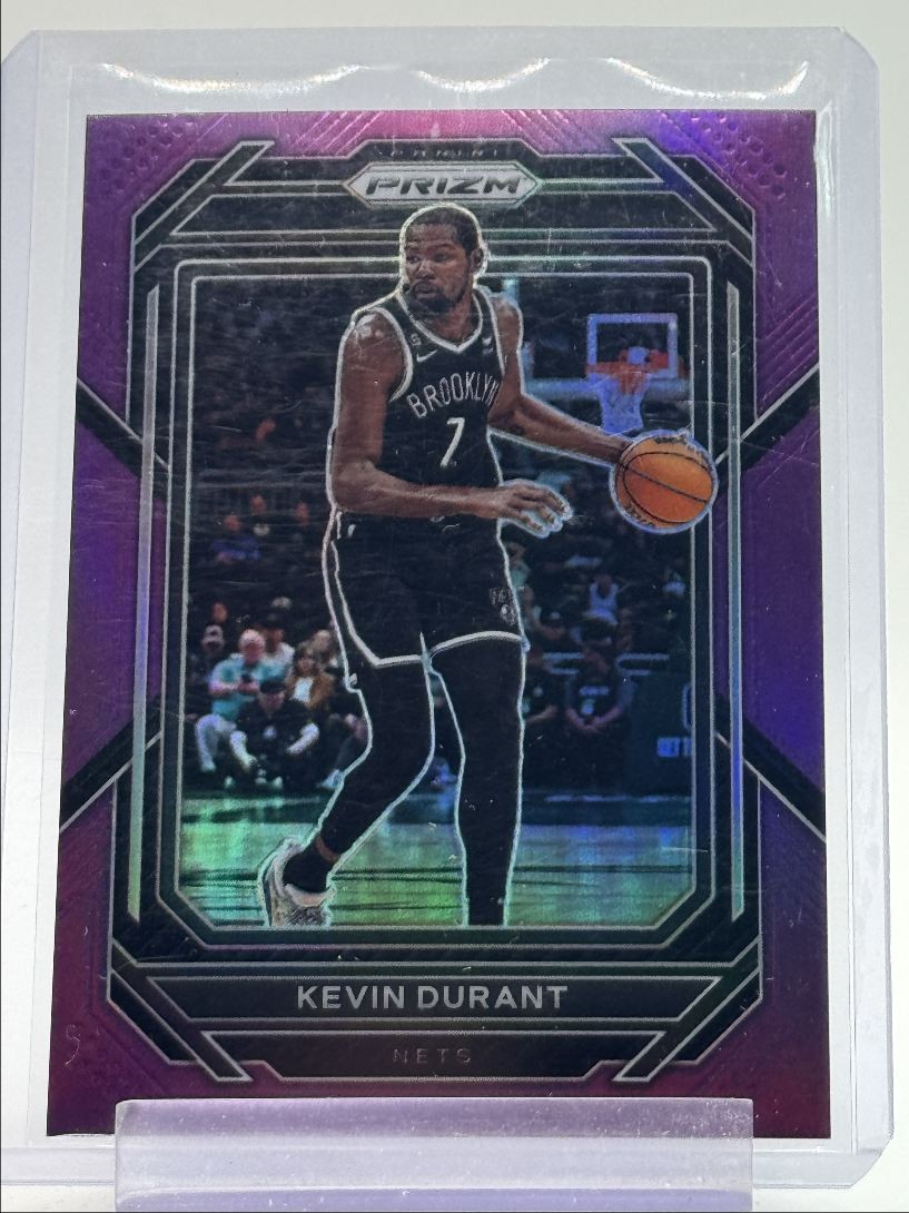 KEVIN DURANT 2022-23 PANINI PRIZM NBA PURPLE BROOKLYN NETS #10 /99 Q5908