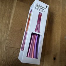 Cosy Lamp With Swirling Glitter Metallic Pink Lava Lamp Hygglelampe