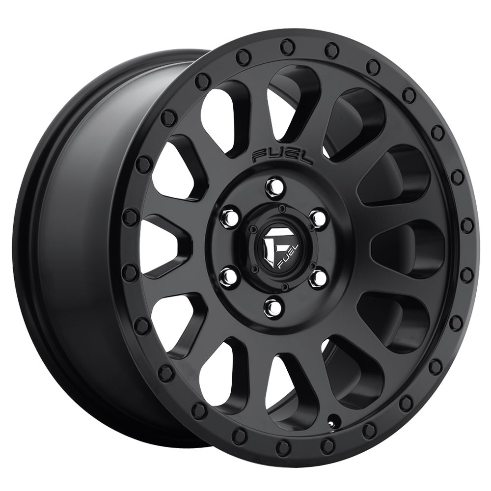 FUEL Vector D579 Rim 17X9 6x139.7 Offset -12 Matte Black (Quantity of 1 ...