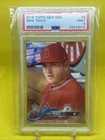 2018 Topps New Era 4 Mike Trout PSA 9