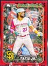 2024 Topps Holiday Advent Exclusive - Fernando Tatis Jr - Red Plaid H44