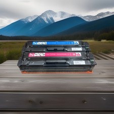 New REFILLS HP 201X Toner Set Cyan  Magenta CF401X, CF403X - NO BOX
