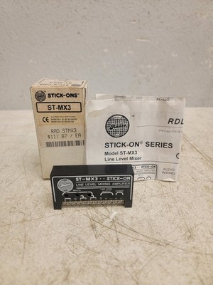 Stick-Ons ST-MX3 Line Level Mixer 