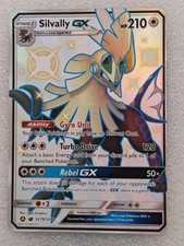 Pokémon TCG Silvally GX Hidden Fates Sv79/Sv94 Holo Full Art NM