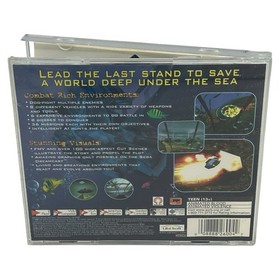 Deep Fighter (Sega Dreamcast, 2000) Disc 1 Only Case Manual + Reg Card Tested