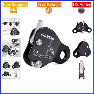 Durable Aluminum Climbing Fall Protection Belay Device for Unisex Adults