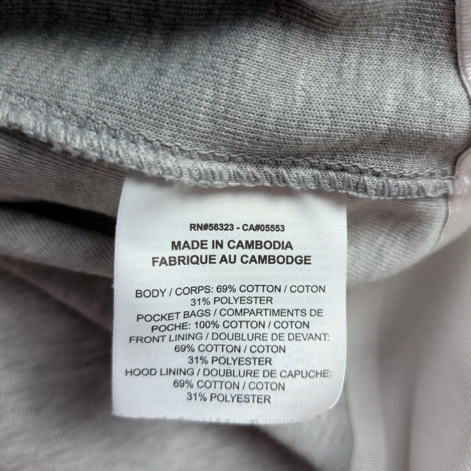 Sudadera con capucha Nike USA Soccer Tech polar Windrunner para mujer M cremallera completa gris jaspeado Foto 4 de 4