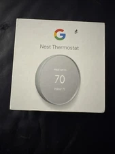 Google Nest Thermostat - GA02083-US - Smart Programmable Wi-Fi Thermostat - Fog