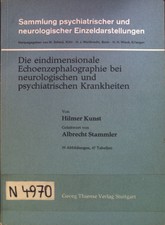 Die eindimensionale Echoenzephalographie bei ...