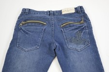 Vivienne Westwood London Size 27 Women's Skinny Slim Jeans Blue Faded Orb